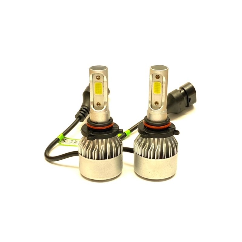 2 pcs LED bulb HB3 9005 12V-24V