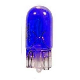 Bulb 12V 5W W2, 1x9, 5d blue