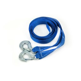Towing strap with 2.5 T hooks