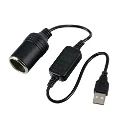 Converter from USB to car socket 12V
