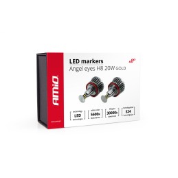 LED marker H8 20W GOLD