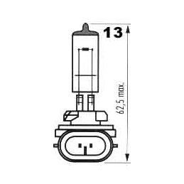 žiarovka 886 12,8V 50W PGJ13 NARVA